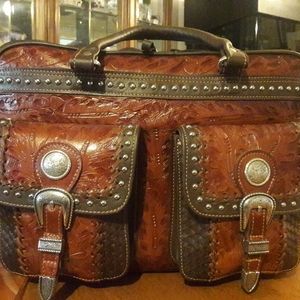 American West Leather bag